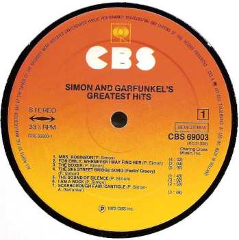 LP Simon & Garfunkel: Simon And Garfunkel's Greatest Hits 649038