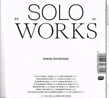 CD Simon Raymonde: Solo Works 96 98 551631