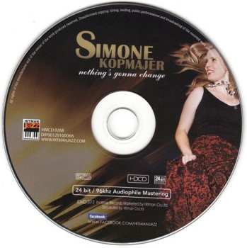 CD Simone Kopmajer: Nothing's Gonna Change 559479