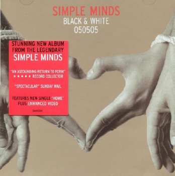 CD Simple Minds: Black & White 050505 436341