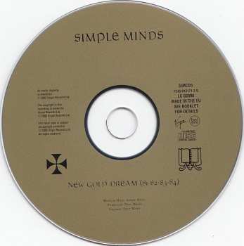 CD Simple Minds: New Gold Dream (81-82-83-84) 433589