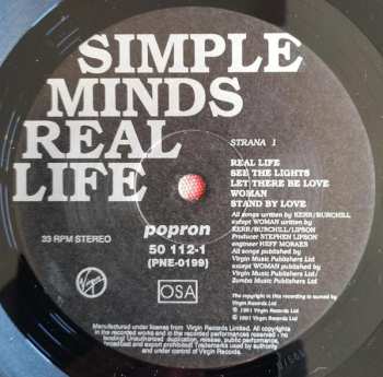 LP Simple Minds: Real Life 543191