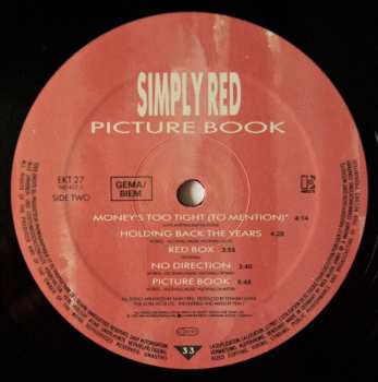 LP Simply Red: Picture Book 652740