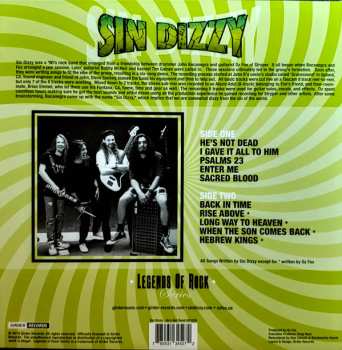 LP Sin Dizzy: He's Not Dead CLR | LTD 590986