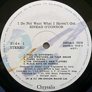 LP Sinéad O'Connor: I Do Not Want What I Haven't Got 642835