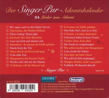 CD Singer Pur: Der Singer Pur-Adventskalender (24 Lieder Zum Advent) 380027