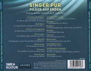 CD Singer Pur: Pilger Auf Erden - Deutsche Geistliche Vokalmusik Des 19. Jahrhunderts 621191