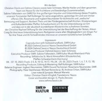 CD Singer Pur: Pilger Auf Erden - Deutsche Geistliche Vokalmusik Des 19. Jahrhunderts 621191