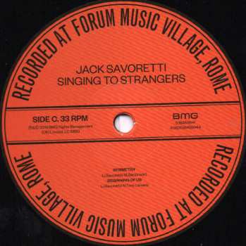 2LP Jack Savoretti: Singing To Strangers DLX 32701