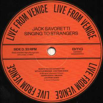 2LP Jack Savoretti: Singing To Strangers DLX 32701