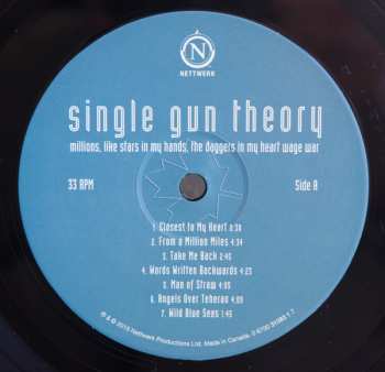 LP Single Gun Theory:  Millions, Like Stars In My Hands, Daggers In My Heart, Wage War  LTD 589731