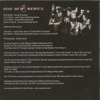 CD Sins Of America: Demos For The Deranged 238758