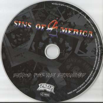 CD Sins Of America: Demos For The Deranged 238758