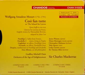 3CD/Box Set Wolfgang Amadeus Mozart: Così 401542