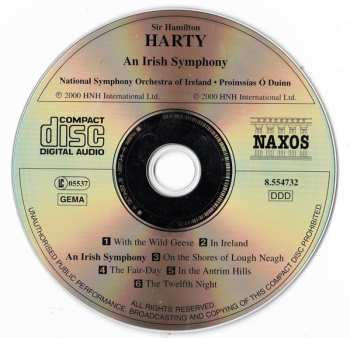 CD Sir Hamilton Harty: An Irish Symphony ● With The Wild Geese ● In Ireland 578911