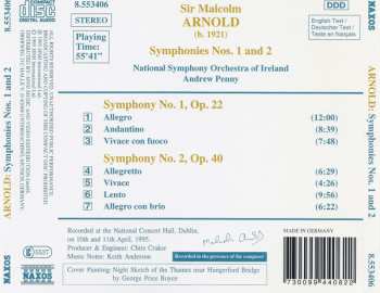 CD Malcolm Arnold: Symphonies Nos. 1 And 2 570132