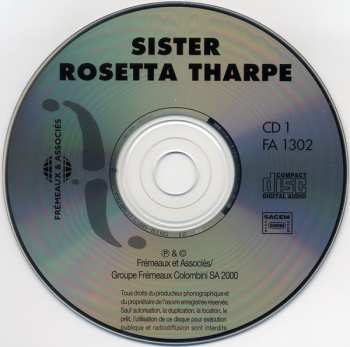 2CD Sister Rosetta Tharpe: Complete Sister Rosetta Tharpe Vol. 2: 1943-1947 544779