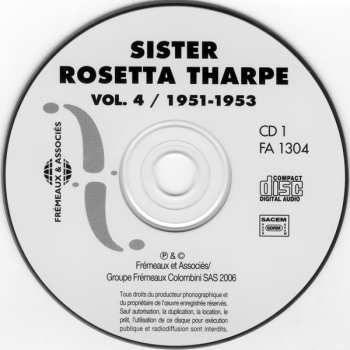 2CD Sister Rosetta Tharpe: Complete Sister Rosetta Tharpe Vol. 4: 1951-1953 554169