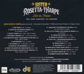 2CD Sister Rosetta Tharpe: Live In France (The 1966 Concert In Limoges) 611538