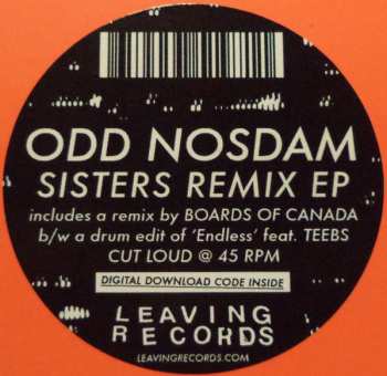 LP Odd Nosdam: Sisters Remix EP 370769