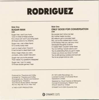 SP Sixto Rodriguez: Sugar Man / Only Good For Conversation 614857