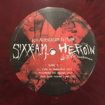 2LP Sixx:A.M.: The Heroin Diaries Soundtrack 10th Anniversary Edition CLR 615266