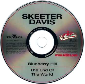 CD Skeeter Davis: Blueberry Hill / The End Of The World  640974