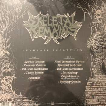 LP/CD Skeletal Remains: Desolate Isolation 610561