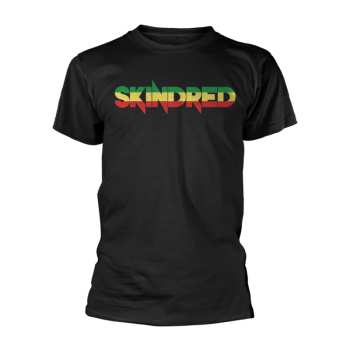 Merch Skindred: Tričko Rasta Logo Skindred