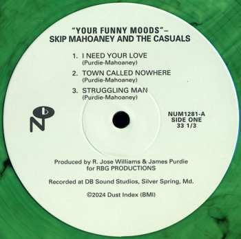 LP Skip Mahoney & The Casuals: Your Funny Moods CLR 580887