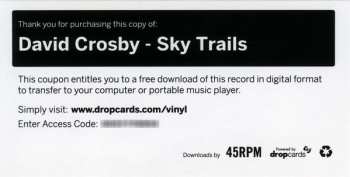 2LP David Crosby: Sky Trails 32945