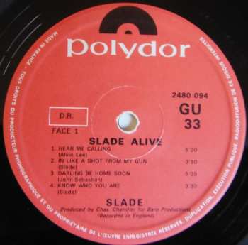 LP Slade: Slade Alive! 603243