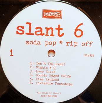 LP Slant 6: Soda Pop ＊ Rip Off 563937