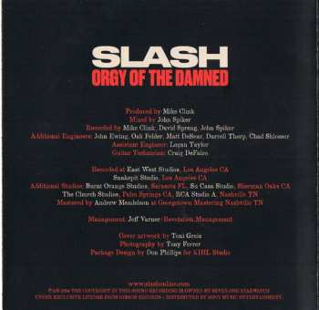 CD Slash: Orgy Of The Damned 622696