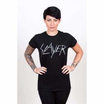 Merch Slayer: Dámské Tričko Scratchy Logo Slayer  L