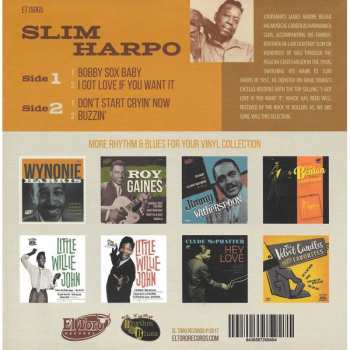 EP Slim Harpo: Bobby Sox Baby / I Got Love If You Want It / Don’t Start Cryin’ Now / Buzzin’ 256781