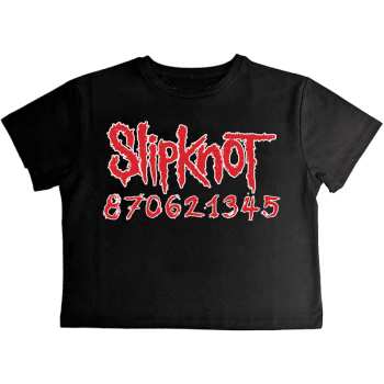 Merch Slipknot: Dámské Crop Top Don't Ever Judge Me