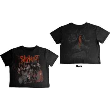 Merch Slipknot: Slipknot Ladies Crop Top: Ouija Belt (back Print) (xx-large) XXL