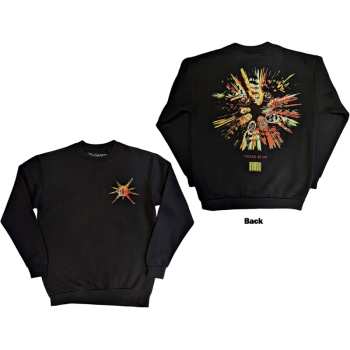 Merch Slipknot: Slipknot Unisex Sweatshirt: The End So Far Band Figures (back Print) (small) S