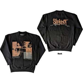 Merch Slipknot: Slipknot Unisex Sweatshirt: The End So Far Faces & Barcode (back Print) (medium) M