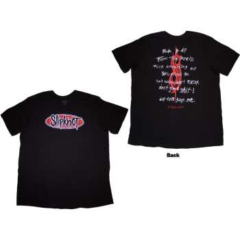 Merch Slipknot: Slipknot Unisex T-shirt: F It All (back Print) (small) S