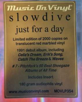 LP Slowdive: Just For A Day CLR | LTD 620241