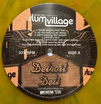 LP Slum Village: Detroit Deli (A Taste Of Detroit) CLR 605683