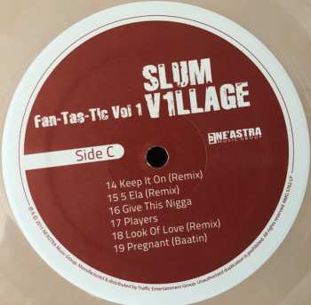 2LP Slum Village: Fan-Tas-Tic Vol. 1 CLR | LTD 557129