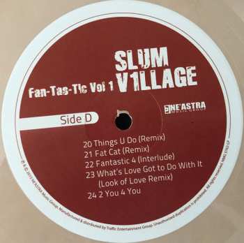 2LP Slum Village: Fan-Tas-Tic Vol. 1 CLR | LTD 557129