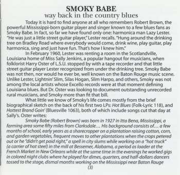 CD Smoky Babe: Way Back In The Country Blues (The Lost Dr. Oster Recordings) 618603