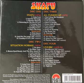 4CD Snafu: You Know It Ain'T Easy: The Anthology 608177