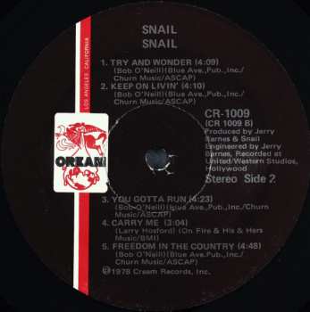 LP Snail: Snail 553965