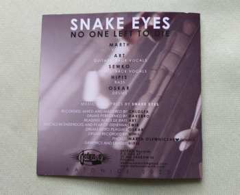 CD Snake Eyes: No One Left To Die 462528