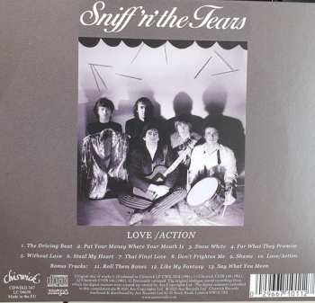 CD Sniff 'n' The Tears: Love / Action 93050